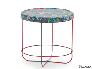 UKIYO - Round resin coffee table with steel base _ Moroso