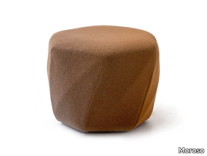 BROOK - Fabric pouf with removable lining _ Moroso