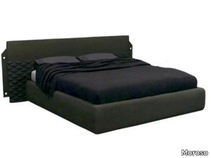 CAMP - Double bed with upholstered headboard _ Moroso