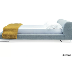 LOWLAND - Upholstered fabric double bed _ Moroso