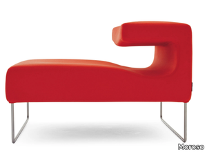 LOWSEAT - Upholstered Chaise longue _ Moroso