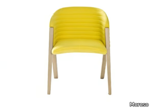 MAFALDA - Upholstered chair with armrests _ Moroso