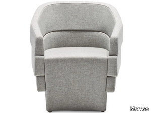 RIFT - Upholstered easy chair with armrests _ Moroso