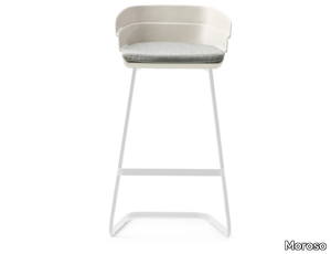 RIFT - Cantilever high polypropylene stool _ Moroso