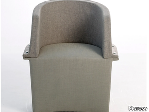 ASSEMBLY - Fabric easy chair with armrests _ Moroso