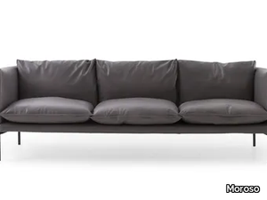 GENTRY EXTRA LIGHT - Leather or fabric sofa _ Moroso