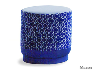 MARSHMELLOW - Round fabric pouf _ Moroso