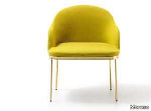 PRECIOUS - Upholstered easy chair with armrests _ Moroso