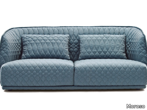 REDONDO - Fabric sofa with removable cover _ Moroso