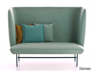 GIMME SHELTER - High-back fabric sofa with removable cover _ Moroso