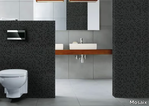 KUBA BLACK - Glass mosaic _ Mosaix