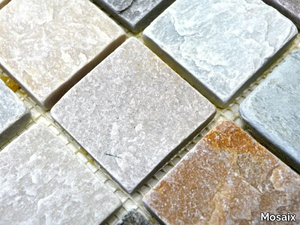 MARMO QUARTZ - Marble mosaic _ Mosaix