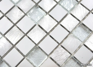 SILVER - Aluminium mosaic _ Mosaix