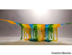 OVER THE RAINBOW - Glass sculpture / centerpiece _ Mosche Bianche