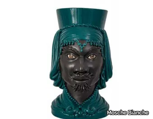 AFRODITE 7 - Terracotta Moorish head _ Mosche Bianche