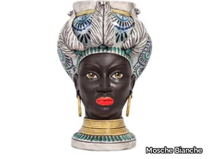 ISIDE 7 - Terracotta Moorish head _ Mosche Bianche