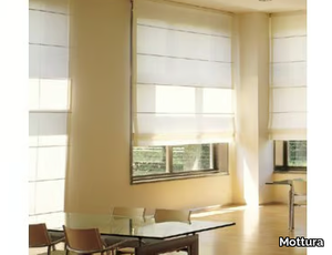 SOFTBOX 437 - Motorized aluminium roman blinds headrail _ Mottura