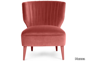 LIPSTICK - Upholstered velvet armchair _ Munna