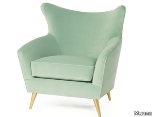 SOPHIA - Upholstered velvet armchair _ Munna