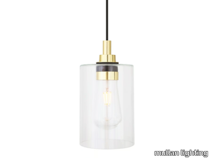 CALDER - Handmade glass pendant lamp _ mullan lighting