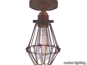 APOCH FLUSH CAGE LIGHT - Handmade ceiling lamp _ mullan lighting