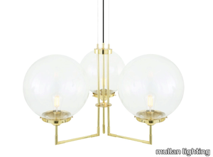 BELLAVARY - Brass chandelier _ mullan lighting