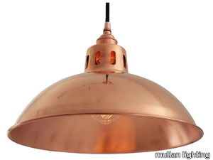 BERLIN VINTAGE COPPER PENDANT LIGHT - Handmade metal pendant lamp _ mullan lighting