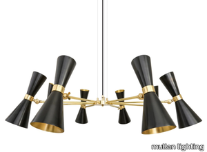 CAIRO 8 Arm - Brass chandelier _ mullan lighting