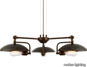 CHULAINN B 3 Arm - Swivel brass chandelier _ mullan lighting