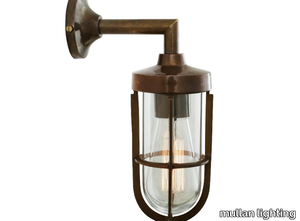 CLADACH BRASS WELL GLASS WALL LIGHT - Handmade wall lamp _ mullan lighting