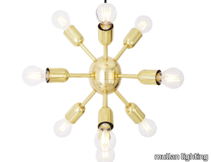 GLENTIES SPUTNIK - Brass pendant lamp _ mullan lighting