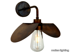 HALI - Handmade brass wall lamp for bathroom _ mullan lighting