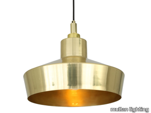 ISLA - LED brass pendant lamp _ mullan lighting