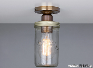 JAM JAR FLUSH - Handmade ceiling lamp _ mullan lighting