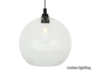 LEITH - Handmade glass pendant lamp _ mullan lighting