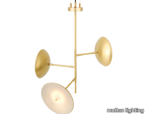 OOLA - Brass chandelier _ mullan lighting