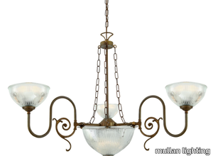 PADANG - Brass chandelier _ mullan lighting