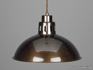 PARIS INDUSTRIAL PENDANT - Handmade brass pendant lamp _ mullan lighting