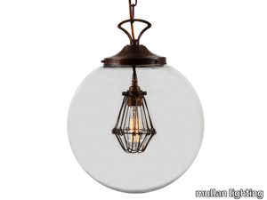 ROBYN 350MM GLOBE CAGE PENDANT - Handmade pendant lamp _ mullan lighting