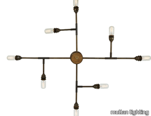 SAN FELIPE 8 Arm - Brass chandelier _ mullan lighting