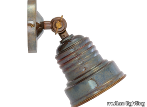 SUCRE INDUSTRIAL SPOT LIGHT - Adjustable brass spotlight _ mullan lighting