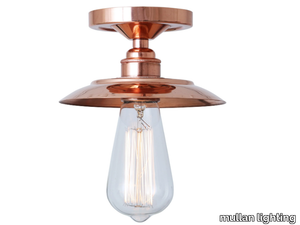 SUVA FLUSH - Handmade copper ceiling lamp _ mullan lighting