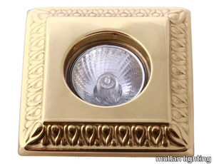 VADUZ DECORATIVE - Recessed ceiling brass spotlight _ mullan lighting