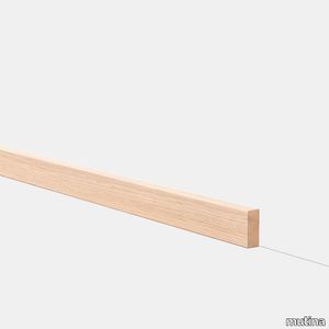 Rectangular Skirting light oak