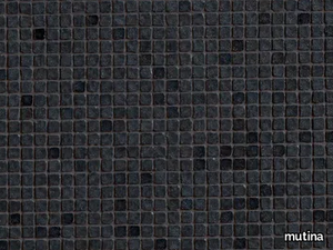 DECHIRER GLASS NERO - Porcelain stoneware mosaic _ Mutina