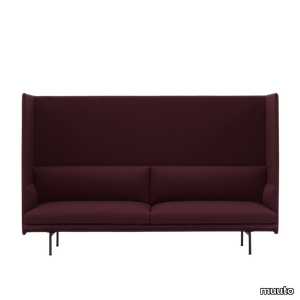 Outline Highback Sofa 120 3-Seater