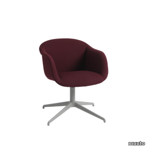 Fiber Soft Armchair Swivel Base w. Return