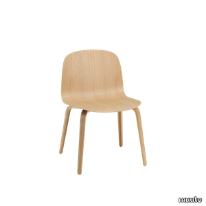 Visu Wide Chair Wood Base