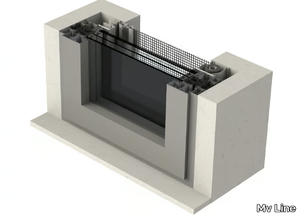 COMODA LATERAL - Built-in insect screen with guide system _ Mv Line