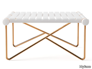 NOA - Low rectangular aluminium coffee table _ Myface